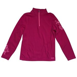 Cabela's Womens Quarter Zip Fleece‎ - size Small NWT